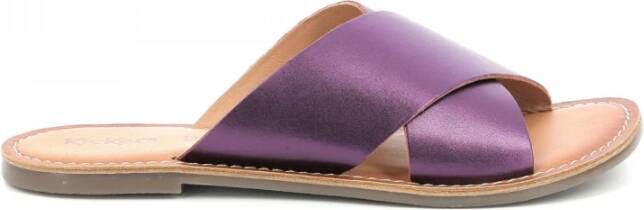 Kickers Diaz Sliders , Paars, Dames