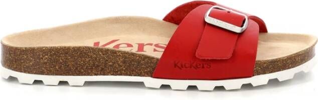 Kickers Kick Eyra Sandals , Rood, Dames