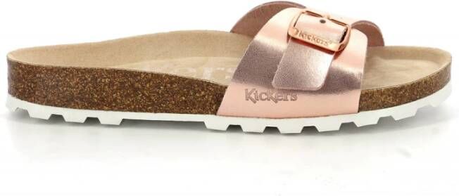 Kickers Kick Eyra Sliders , Roze, Dames