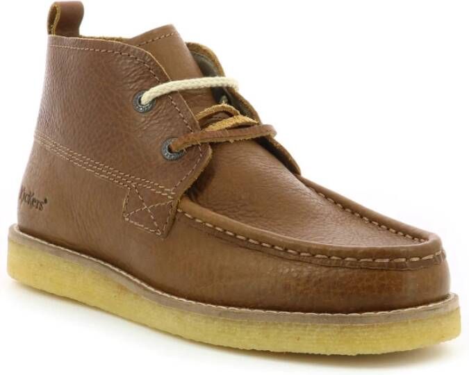 Kickers Veterschoenen Bruin Dames