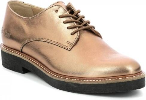 Kickers Oxfork Laced Shoes , Bruin, Dames