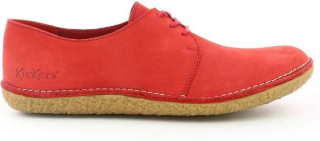Kickers Veterschoenen Rood Dames