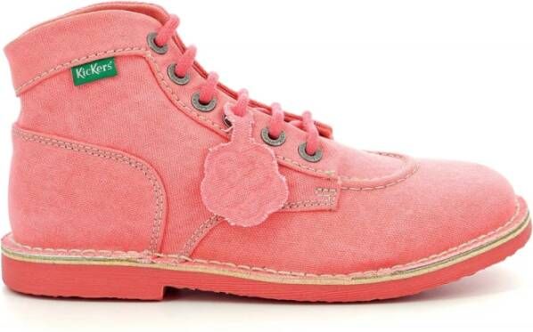 Kickers Veterschoenen Roze Dames