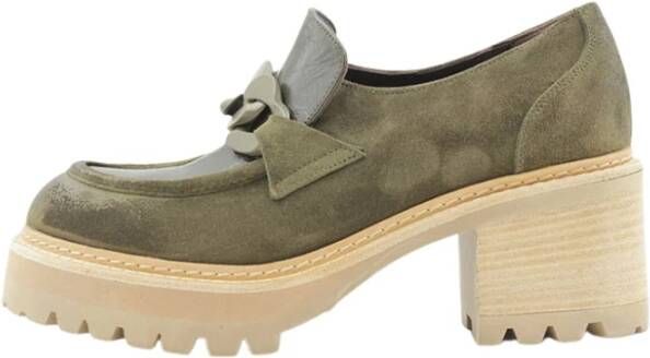 Laura Bellariva Instappers & Slip ons Groen Dames