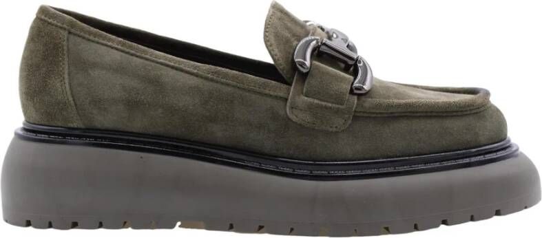 Laura Bellariva Instappers & Slip ons Groen Dames