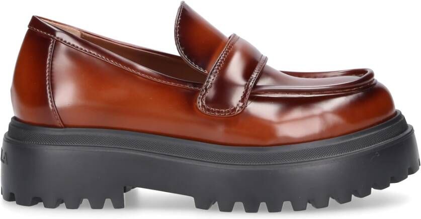 Le Silla Instappers & Slip ons Bruin Dames