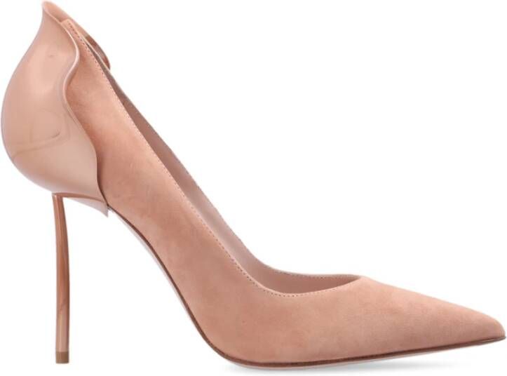 Le Silla Bloembladen stiletto pompen , Roze, Dames
