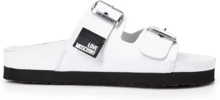 Love Moschino Pantoffels Wit Dames