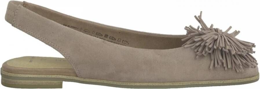 marco tozzi Instappers & Slip ons Beige Dames