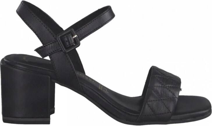 marco tozzi elegant open sandals , Zwart, Dames