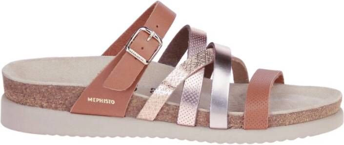 mephisto Pantoffels Bruin Dames