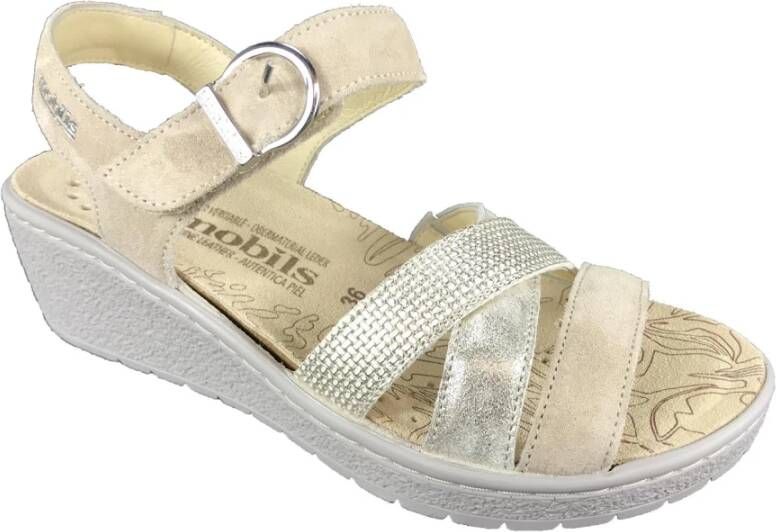 mephisto Sandalen Beige Dames