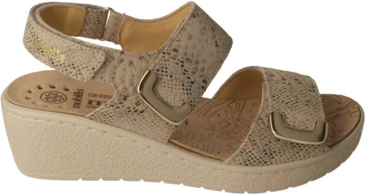 mephisto Sleehakken Beige Dames
