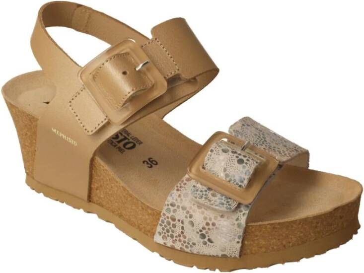 mephisto Sleehakken Beige Dames