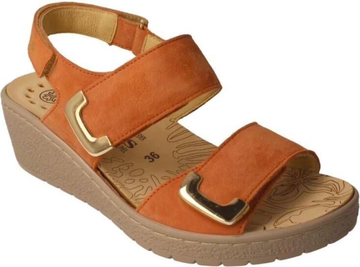 mephisto Sleehakken Oranje Dames