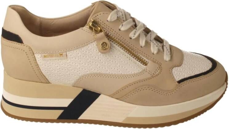 mephisto Sneakers Beige Dames