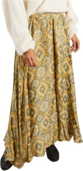 Mes Demoiselles Malachitische rok , Geel, Dames