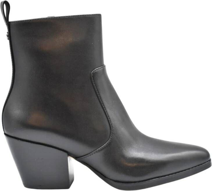 Michael Kors Cowboylaarzen Zwart Dames