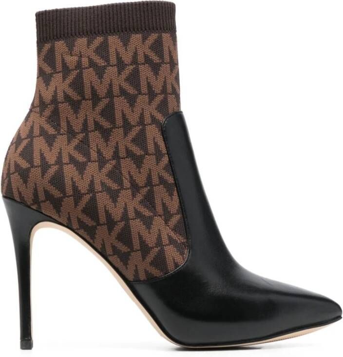 Michael Kors Mmk laarzen zwart , Zwart, Dames