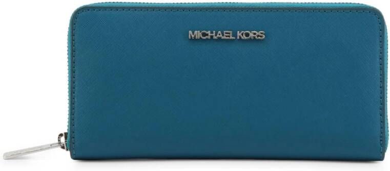 Michael Kors Wallet Jetset_35F5Stvz3L , Blauw, Dames