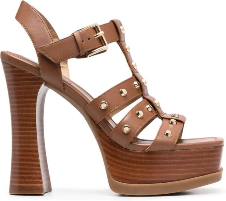Michael Kors High Heel Sandals , Bruin, Dames