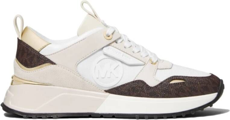 Michael Kors Theo Trainers 43f1thfs1b , Wit, Dames