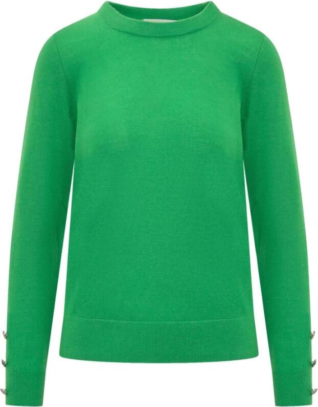 Michael Kors Michael Sweaters Green , Groen, Dames