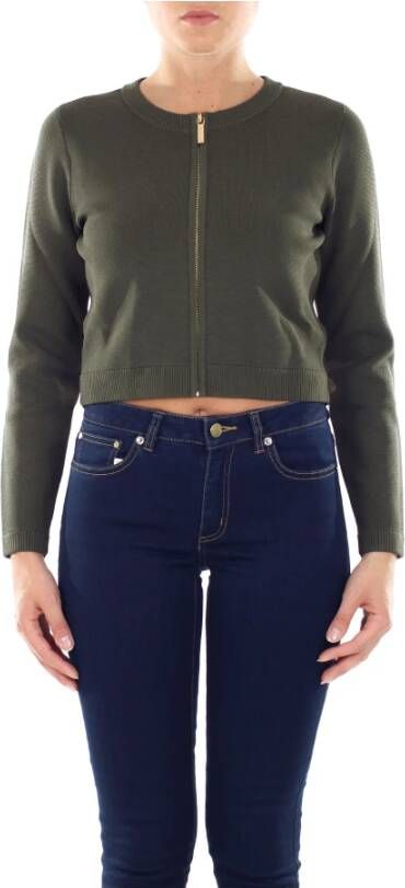 Michael Kors Michael Sweaters Green , Groen, Dames