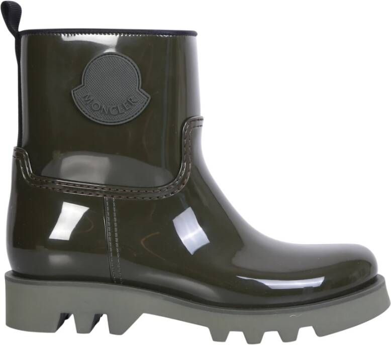 Moncler Ginette Rain Boots , Groen, Dames