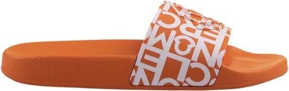 Moncler Slippers Oranje Dames