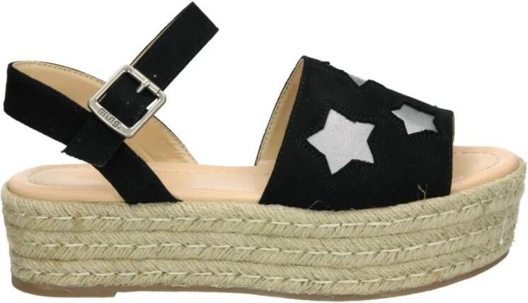 Mtng Sandalen Zwart Dames