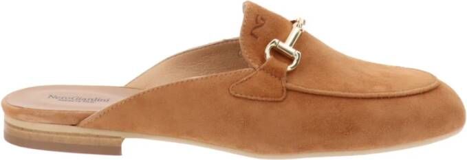 Nerogiardini Instappers & Slip ons Bruin Dames