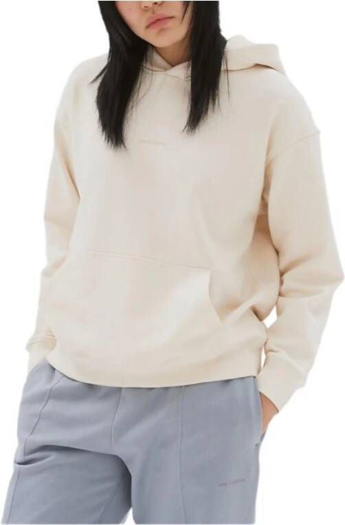 New Balance Atletiek natuur sweatshirt , Beige, Dames