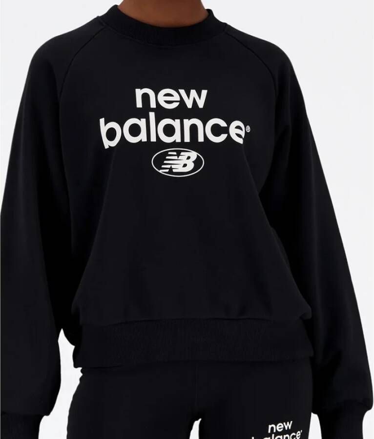 New Balance Hoodies & Sweatvesten Zwart Dames