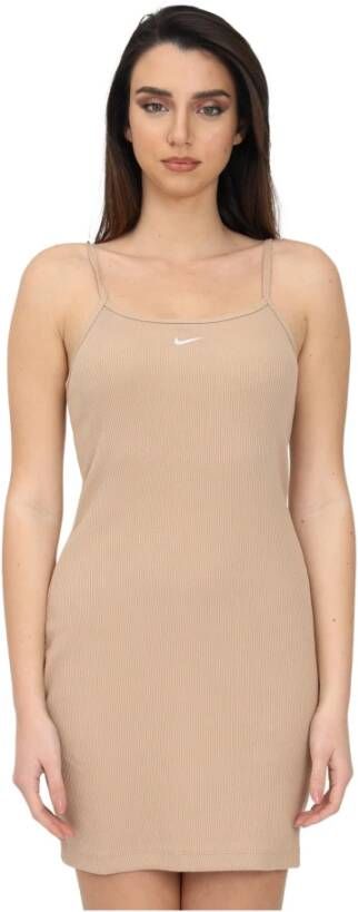 Nike Essential Rib Bodycon Dress Dames