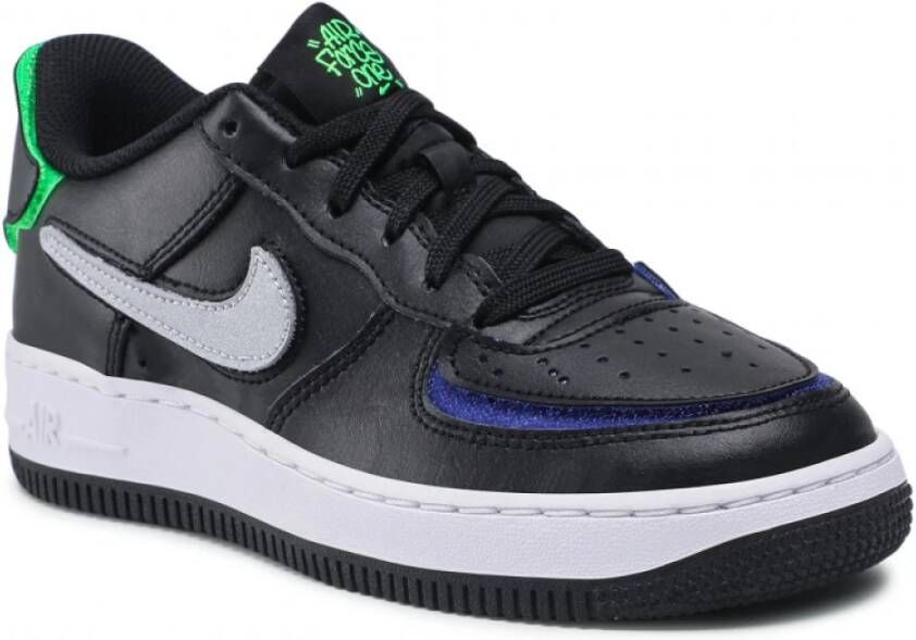 Nike Air Force 1 Low basisschool Schoenen Black Leer