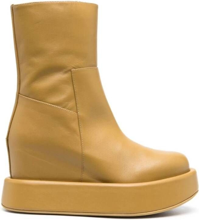 Paloma Barceló Enkellaarsjes Geel Dames