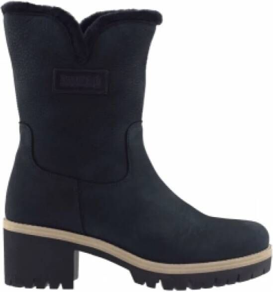 Panama Jack Enkellaarsjes Zwart Dames