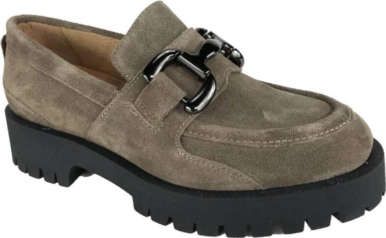 Piedi Nudi Instappers & Slip ons Beige Dames