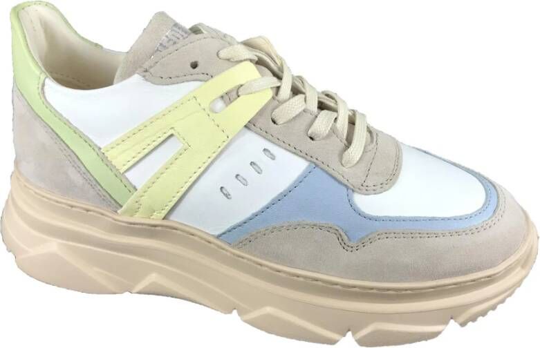 Piedi Nudi Schoenen Sneaker , Beige, Dames