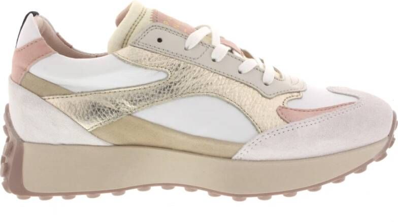 Piedi Nudi Sneakers Beige Dames