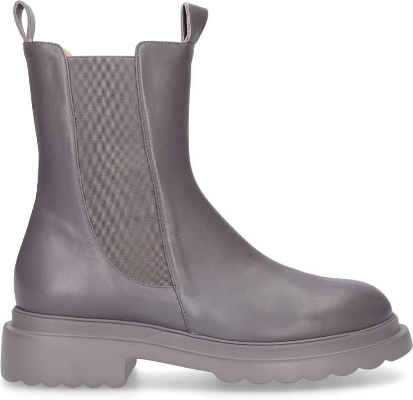 Pomme D'or Enkellaarsjes Grijs Dames