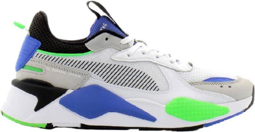 Puma RS-X Toys sneakers wit/groen/blauw/zwart