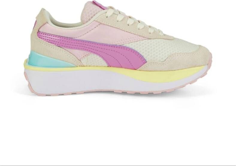 Puma Cruise Rider Peony Sneakers , Grijs, Dames