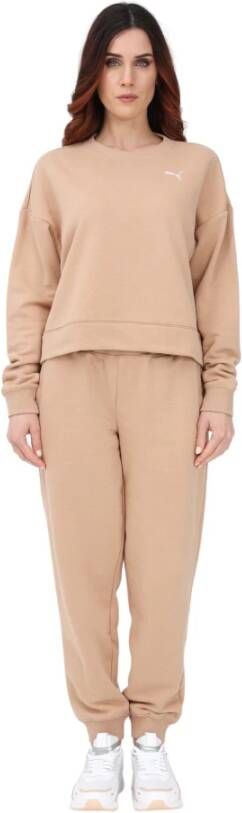 Puma Trainingspakken Beige Dames
