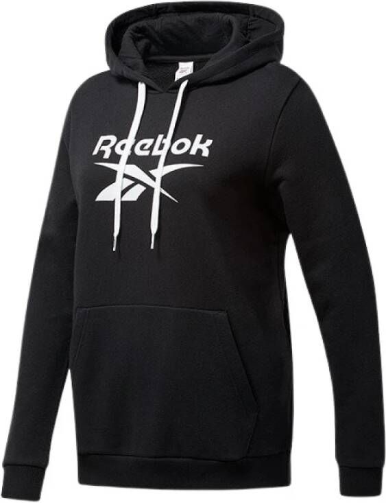 Reebok Dames sweatshirt klassiek f grote logo hoodie ft8187 , Zwart, Dames