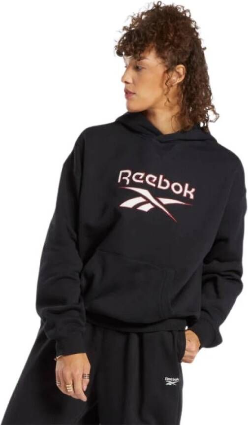 Reebok Hoodies & Sweatvesten Zwart Dames