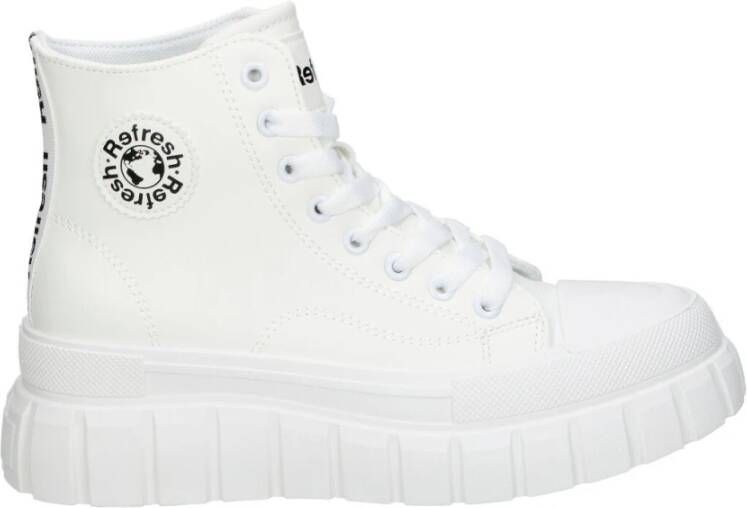 Refresh Enkel laarzen , Wit, Dames