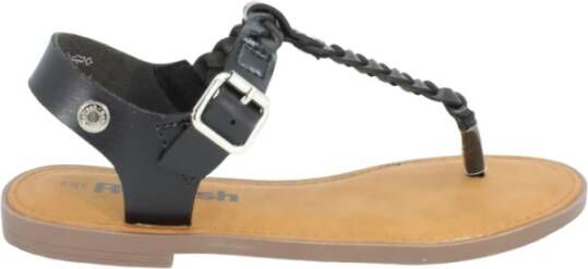 Refresh 79421 Sandalias , Zwart, Dames