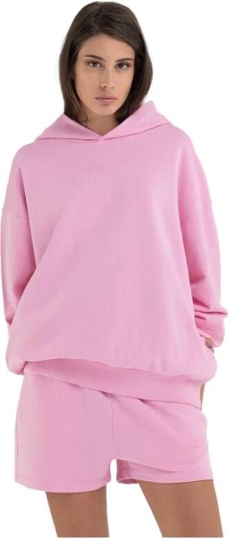 Replay Hoodies & Sweatvesten Roze Dames
